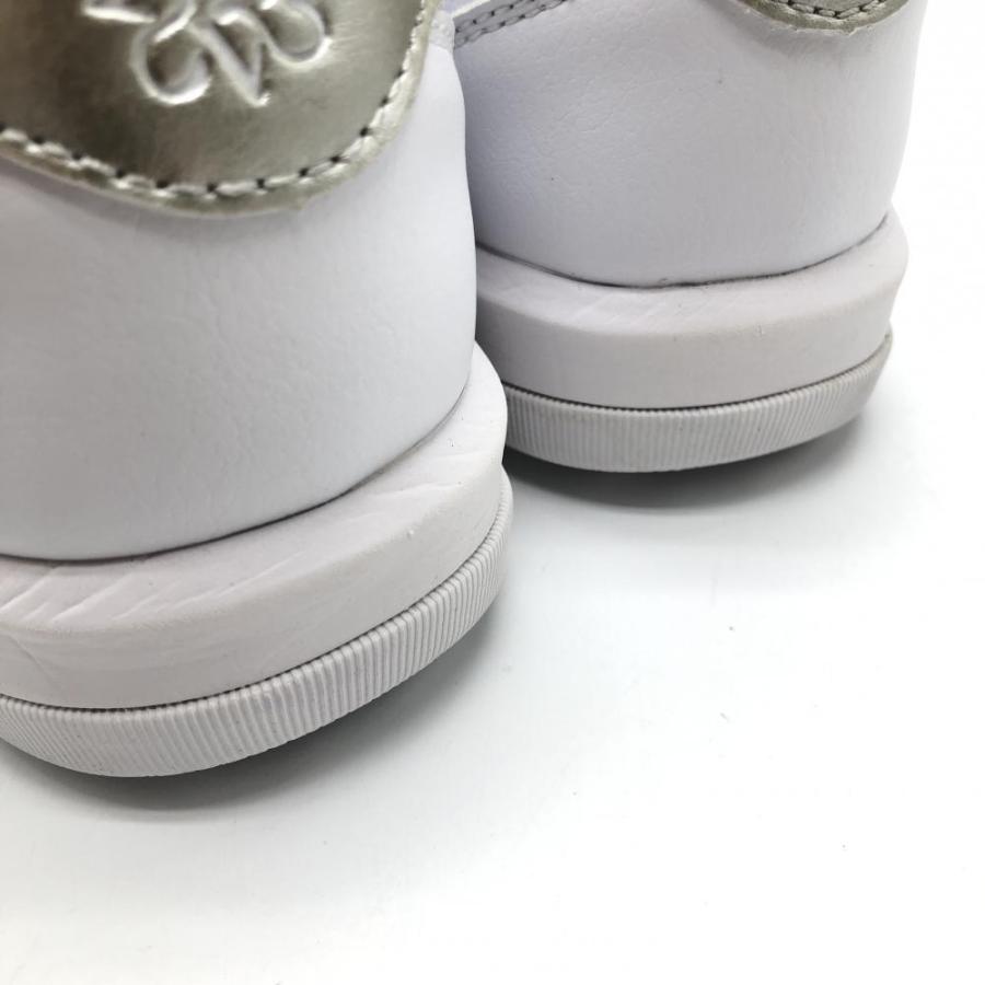 未使用品】セントアンドリュース ゴルフシューズ 白×シルバー 星