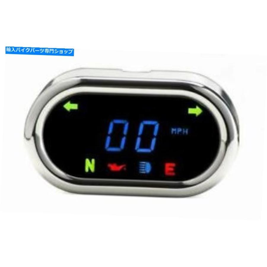 クロームパーツ Dakota Digital 5400クラシックスピードメータークロム