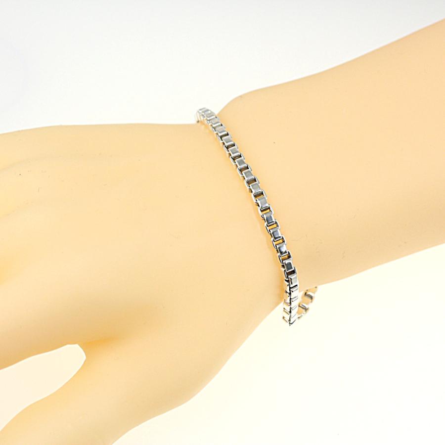 TIFFANY&Co.（ティファニー） ベネチアン・チェーンブレスレット/Sv925