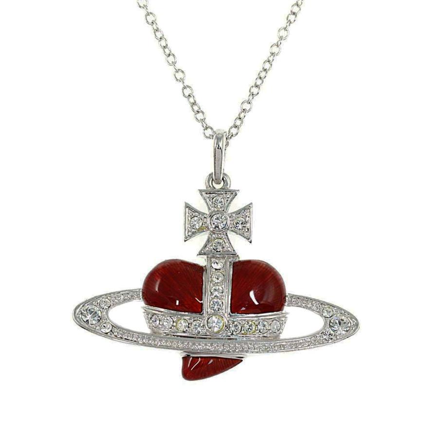 ヴィヴィアンウエストウッド ディアマンテハートオーブネックレス