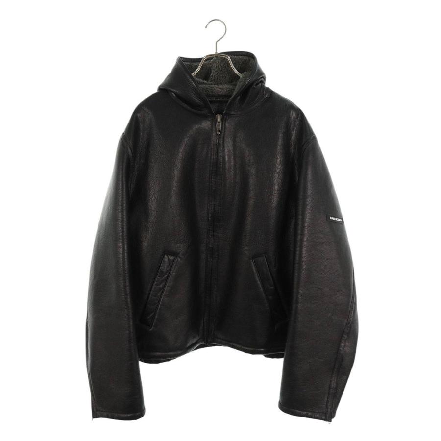 BALENCIAGA（バレンシアガ） サイズ:44 674316 TLS07 袖ロゴレザー