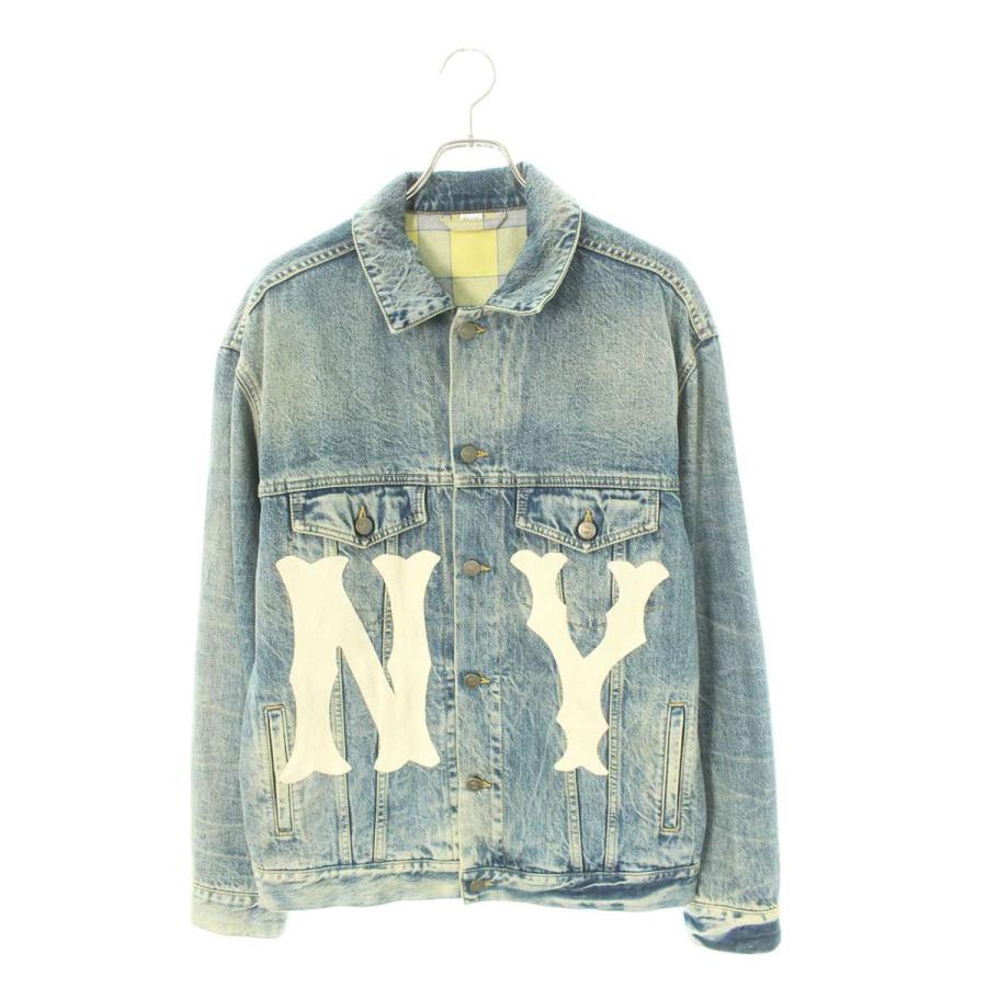 GUCCI グッチレディースブラックデニムジャケット レディースサイズ40