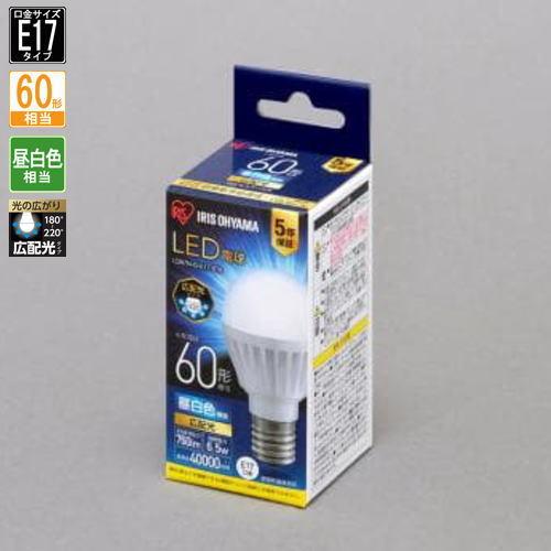 エコハイルクス アイリスオーヤマ LDA7N-G-E17-6T6 LED電球 小形電球形