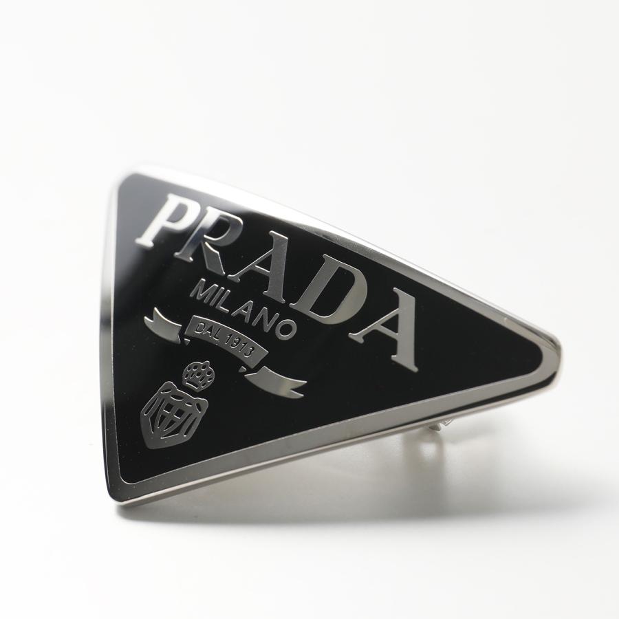 PRADA（プラダ） バレッタ 1IF050 2BA6 レディース トライアングルロゴ