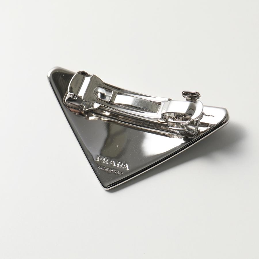 PRADA（プラダ） バレッタ 1IF050 2BA6 レディース トライアングルロゴ