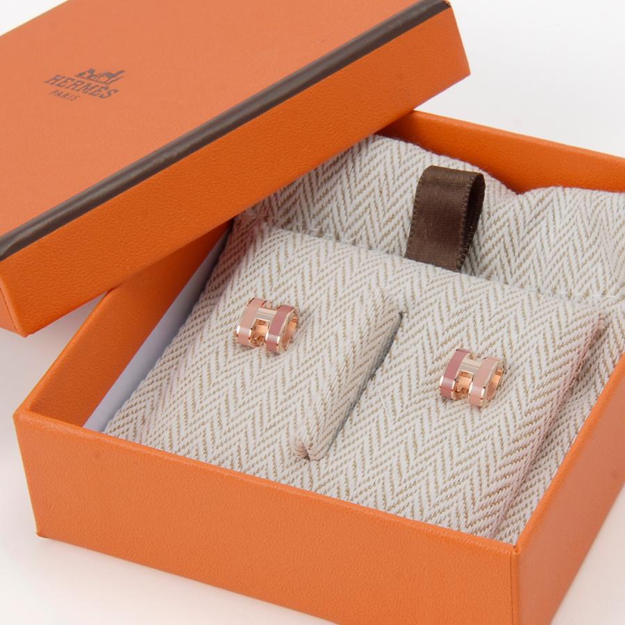 HERMES（エルメス） ピアス レディース ピンク 100065FOB4 ポップH