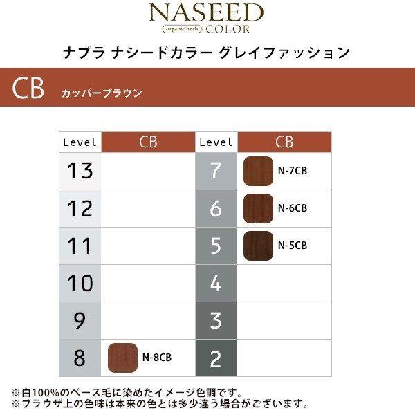 napla（ナプラ） ナシードカラー グレイファッション 1剤 カッパー