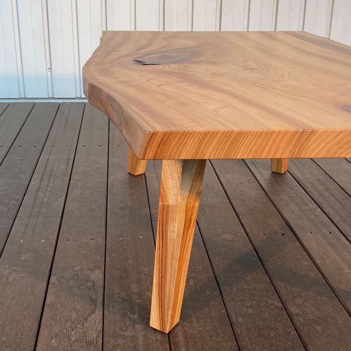 一枚板テーブル 一枚板 座卓 リビングテーブル 和室 和モダン 幅100cm