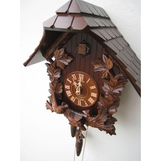からくり時計 鳩時計 ハト時計 壁掛け 掛け時計 おしゃれ 北欧 森の