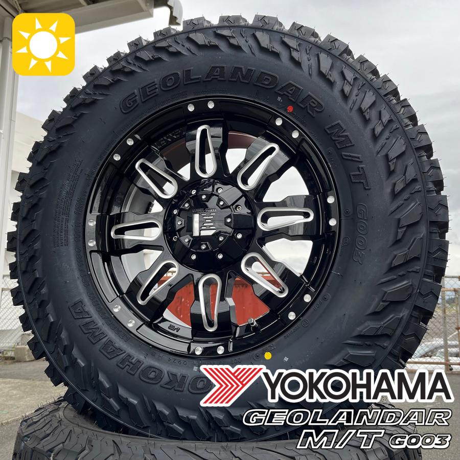 GEOLANDAR 新品 タイヤホイール 4本 ハイラックス サーフ ヨコハマ