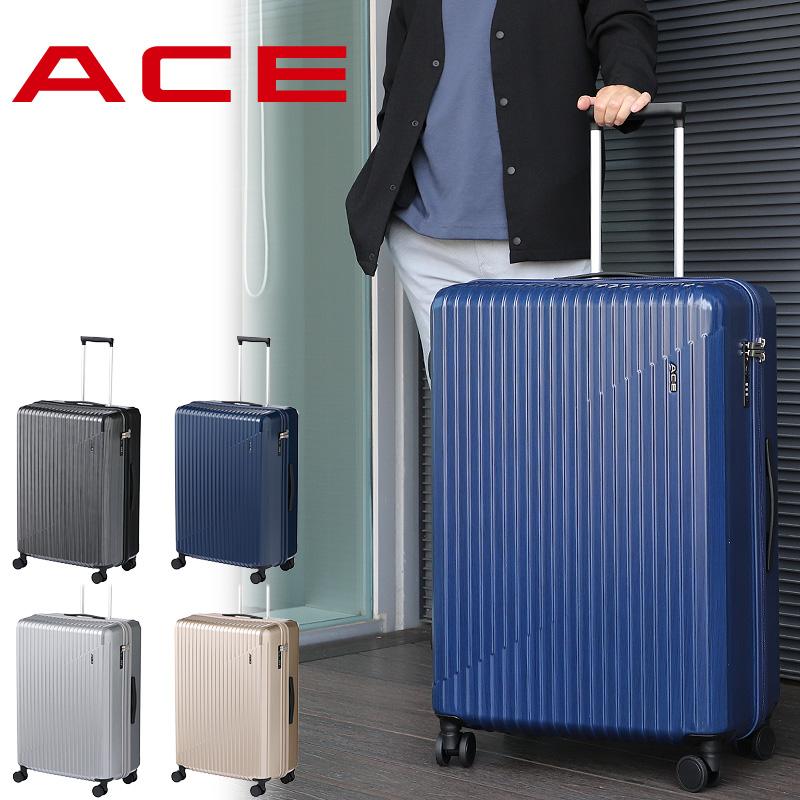 Ace（エース） クレスタ2 スーツケース 85L 66cm 4.4kg 7〜9泊 4輪 TSA