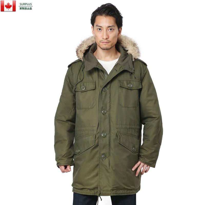 MILITARY（ミリタリー） 実物 USED カナダ軍 N-3Bパーカー