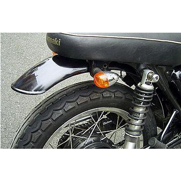 OSCAR（オスカー） リアフェンダーショートB 黒ゲル W650 W400