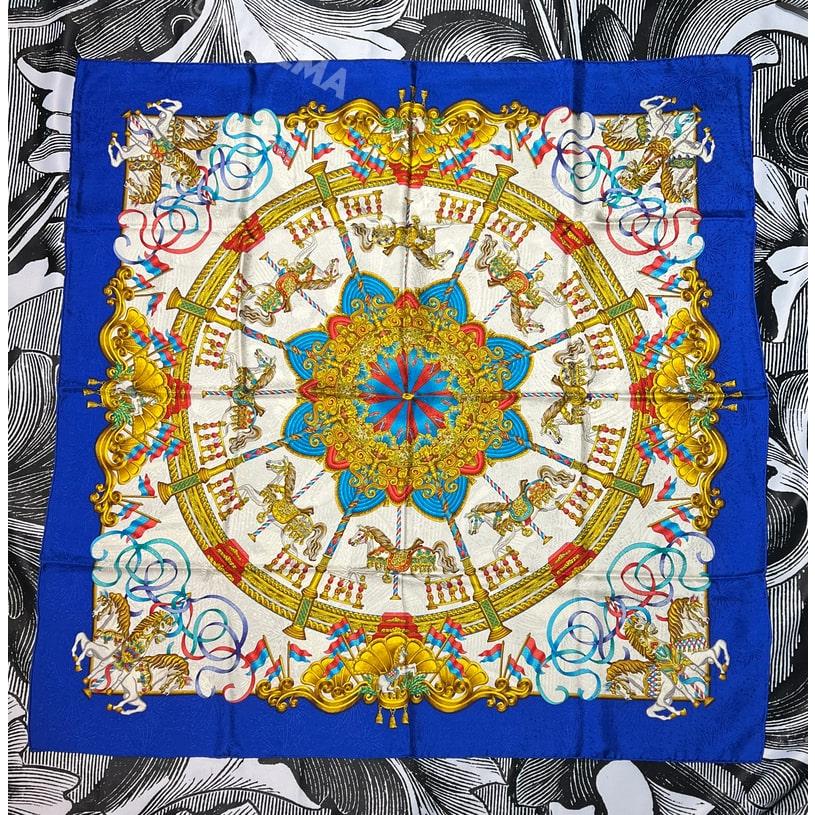 HERMES（エルメス） スカーフ 90 カレ HERMES LUNA PARK 遊園地