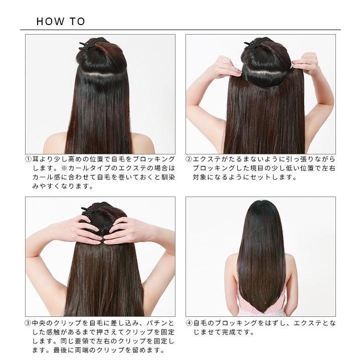 ウィッグ エクステンション クリップで付けられる簡単エクステ TX-25