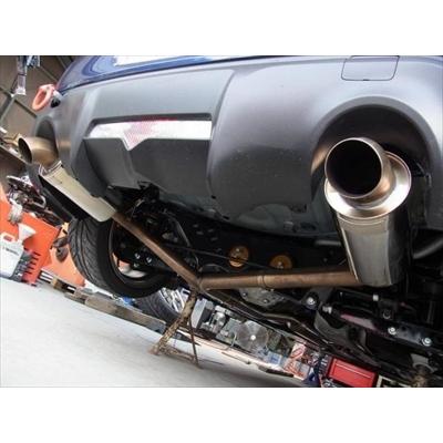 86 ZN6 AUTOFACTORYオリジナルリアマフラー”FUJI”(中間サイレンサー