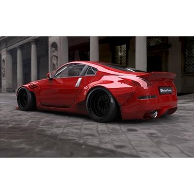 フェアレディZ Z33 ロケットバニー ダックテール 塗装取付込 : エアロ