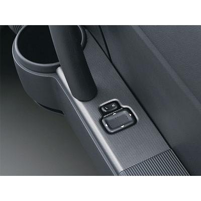 ロードスター NCEC 前期 ドアスイッチパネル カーボン調 : エアロ