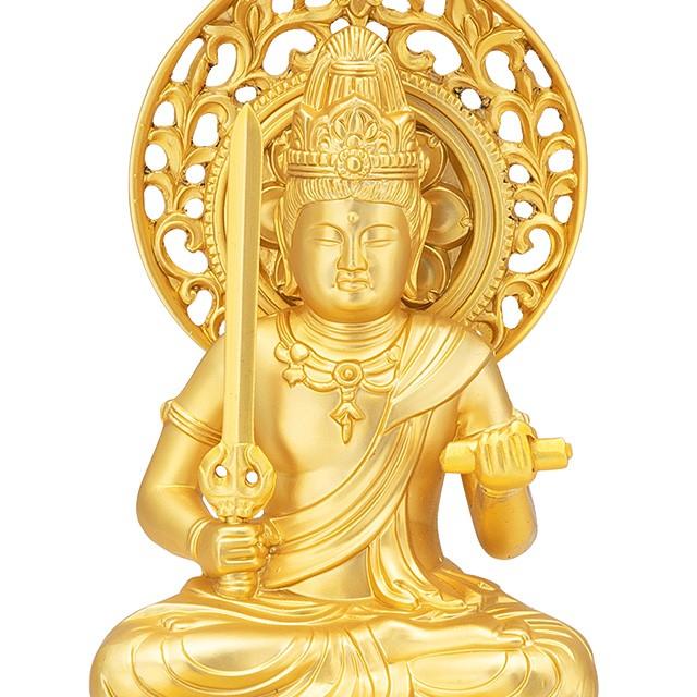 文殊菩薩(卯年生まれ) 合金製 15cm【牧田秀雲作】 : 仏壇・仏具販売