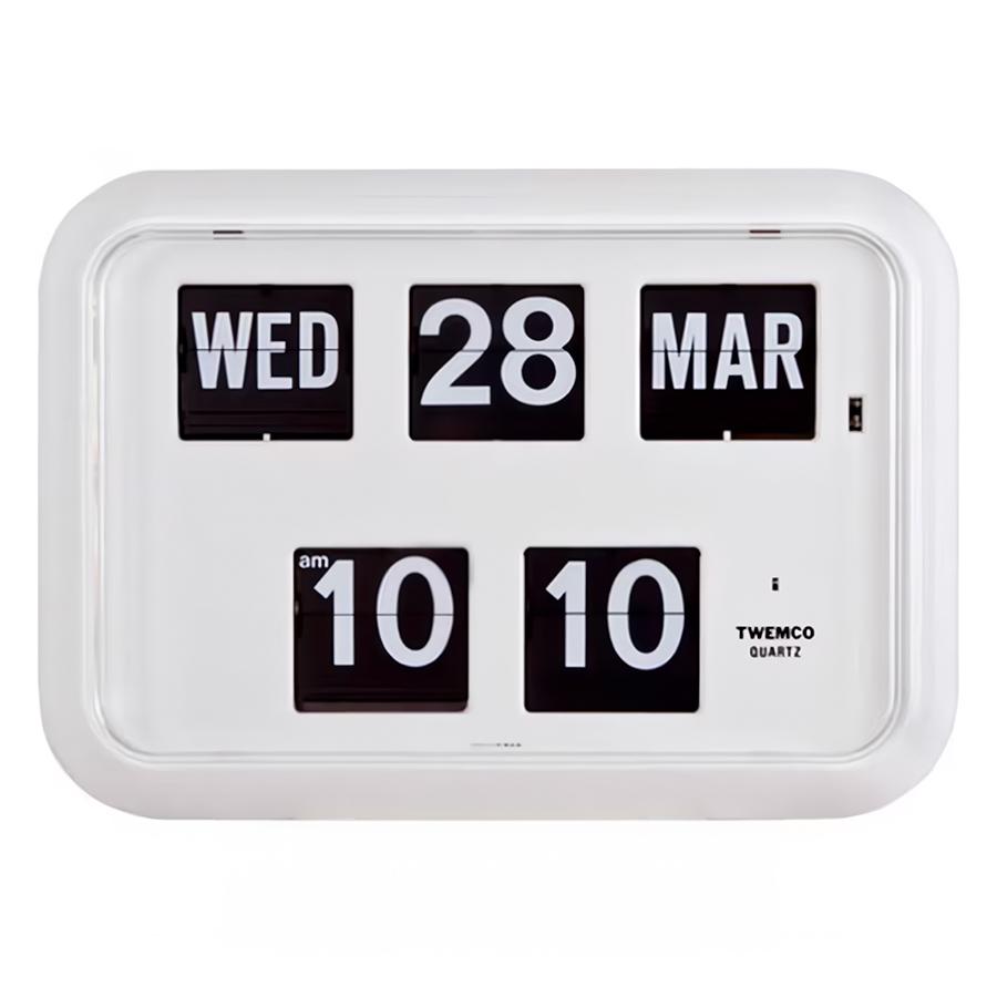 TWEMCO トゥエンコ 掛置兼用 パタパタ時計 フリップクロック
