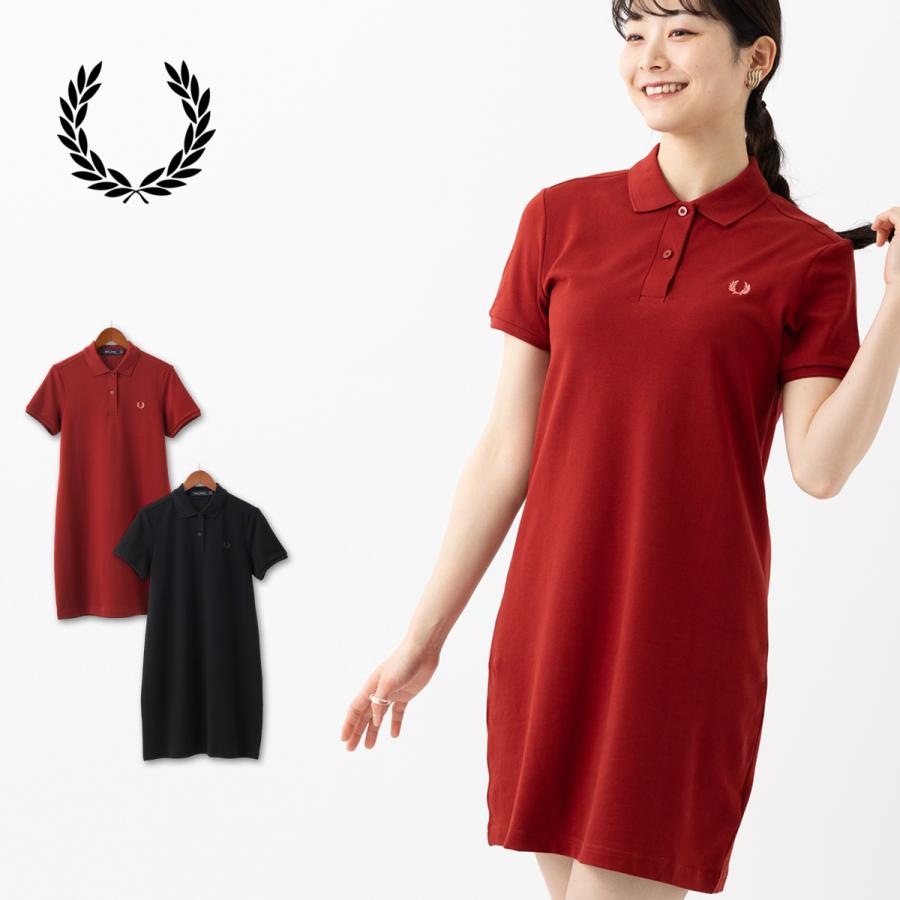 FRED PERRY（フレッドペリー） レディース ポロシャツ ワンピース 半袖