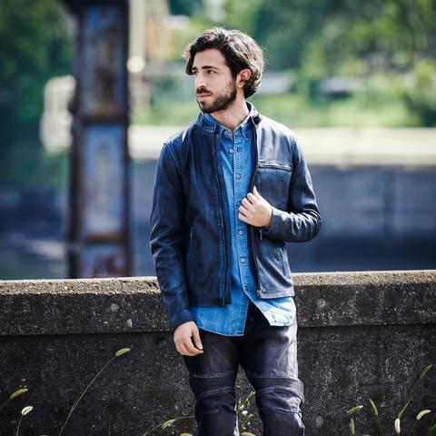 ライズ（RYZ） RIDEZ エイジング シープ シングル メンズ ライダース