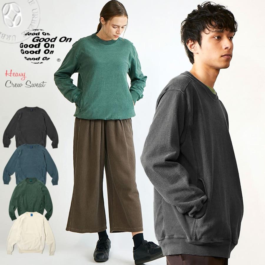 GOOD ON（グッドオン） トレーナー ポケット付き ヘビーウエイト