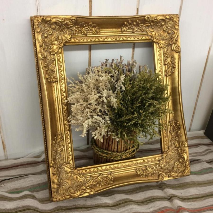 ピクチャーフレーム 額縁 アンティーク調 金 ゴールド 銀 シルバー 額