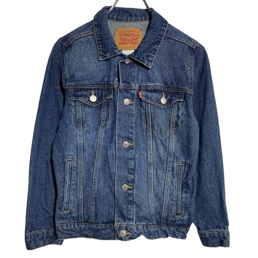 Levi's デニムジャケット M インディゴブルー リーバイス ボタン 胸