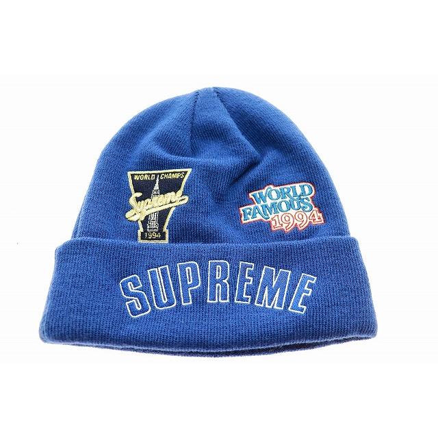 Supreme（シュプリーム） × NEW ERA 19AW CHAMPIONSHIP BEANIE ROYAL