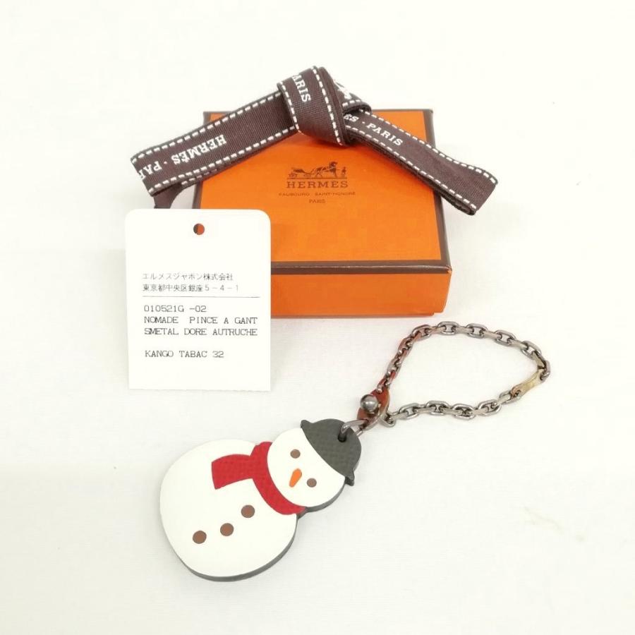 HERMES（エルメス） スノーマン 雪だるま チャーム バッグチャーム