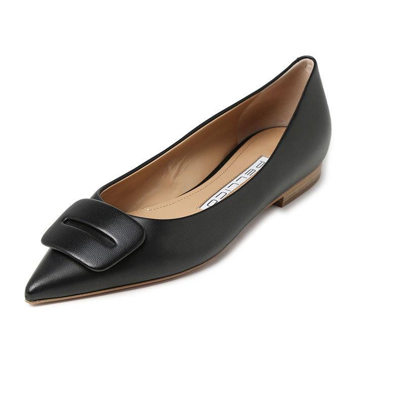 PELLICO（ペリーコ） パンプス ポインテッドトゥ レザー スエード