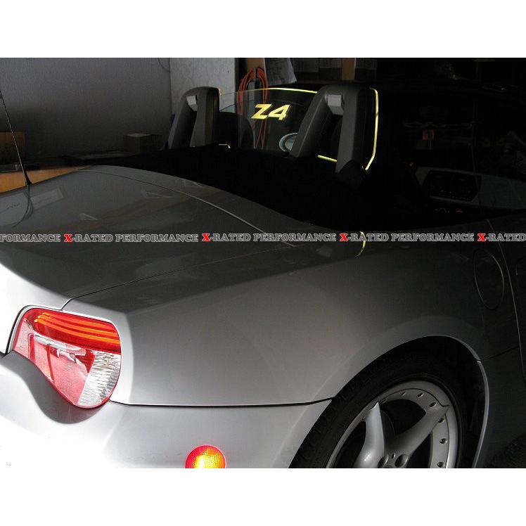 BMW Z4 E85 ウィンドディフレクター イルミネーション ロゴ 純正 : X