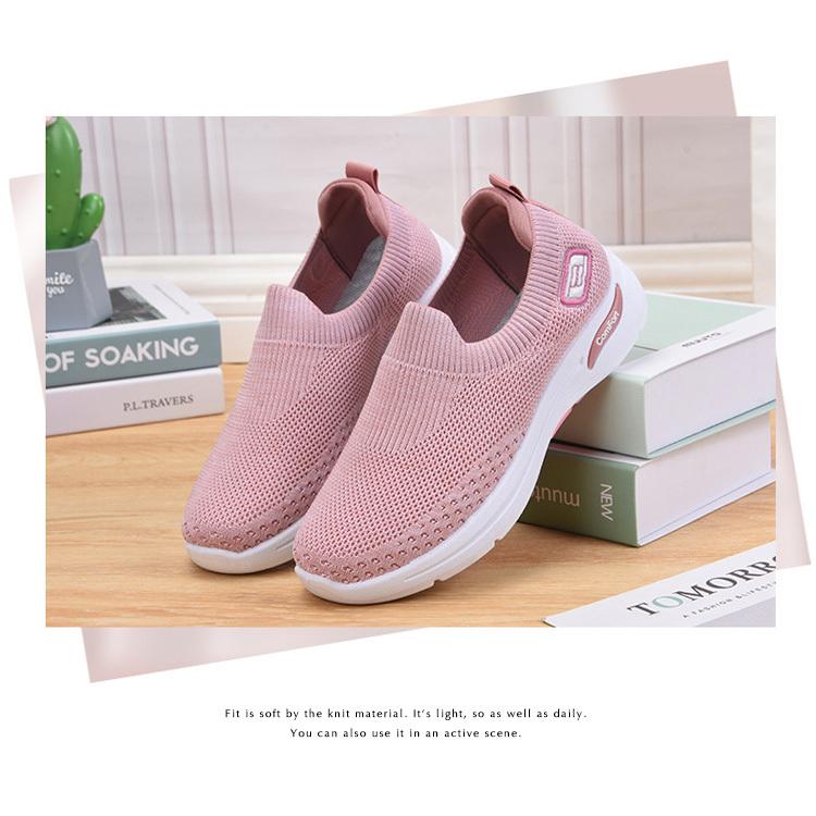 スニーカー レディース スリッポン メッシュ ニットスニーカー ニット