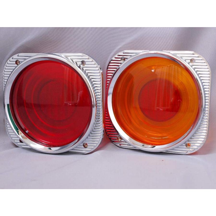 ケンメリテールレンズパート50 純正交換タイプ FU IKI・ICHIKO用 赤/橙