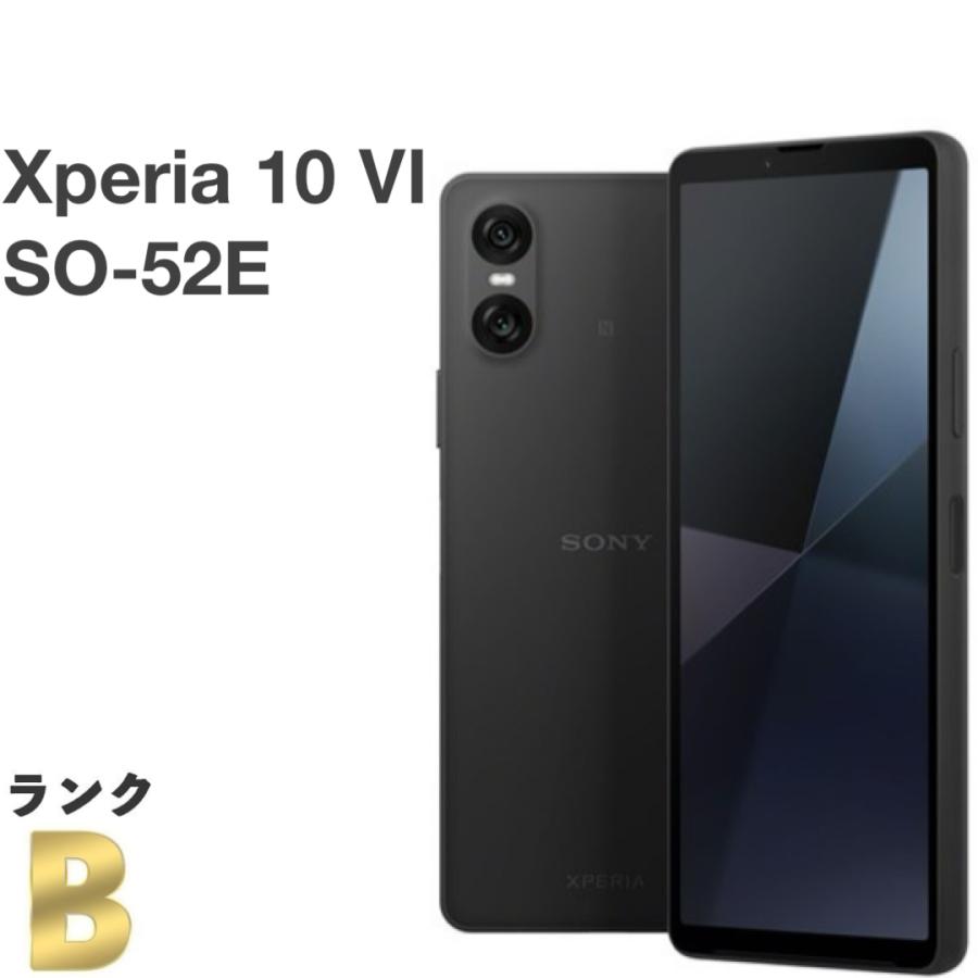 Xperia 10 VI 【良品】Xperia SO-52E docomo SIMフリー ブラック 128GB
