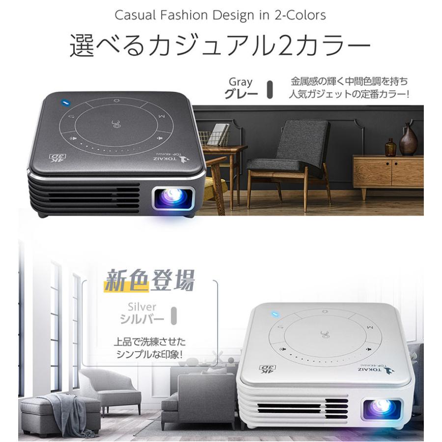 プロジェクター 小型 家庭用 天井 爆買 スマホ wifi Bluetooth 4K 2K