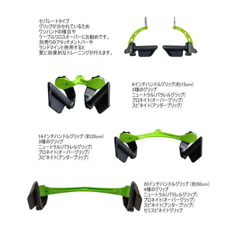 Prime Fitness ケーブルアタッチメント グリップ ラットプルダウン