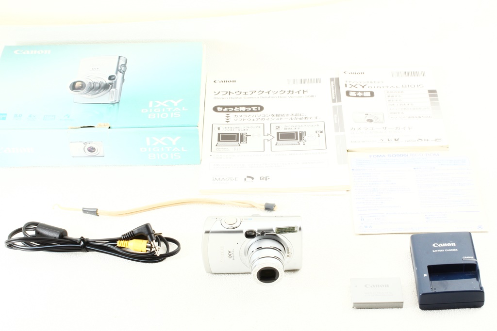 キヤノン イクシ IXY DIGITAL 810 IS コンパクトデジタルカメラ本体