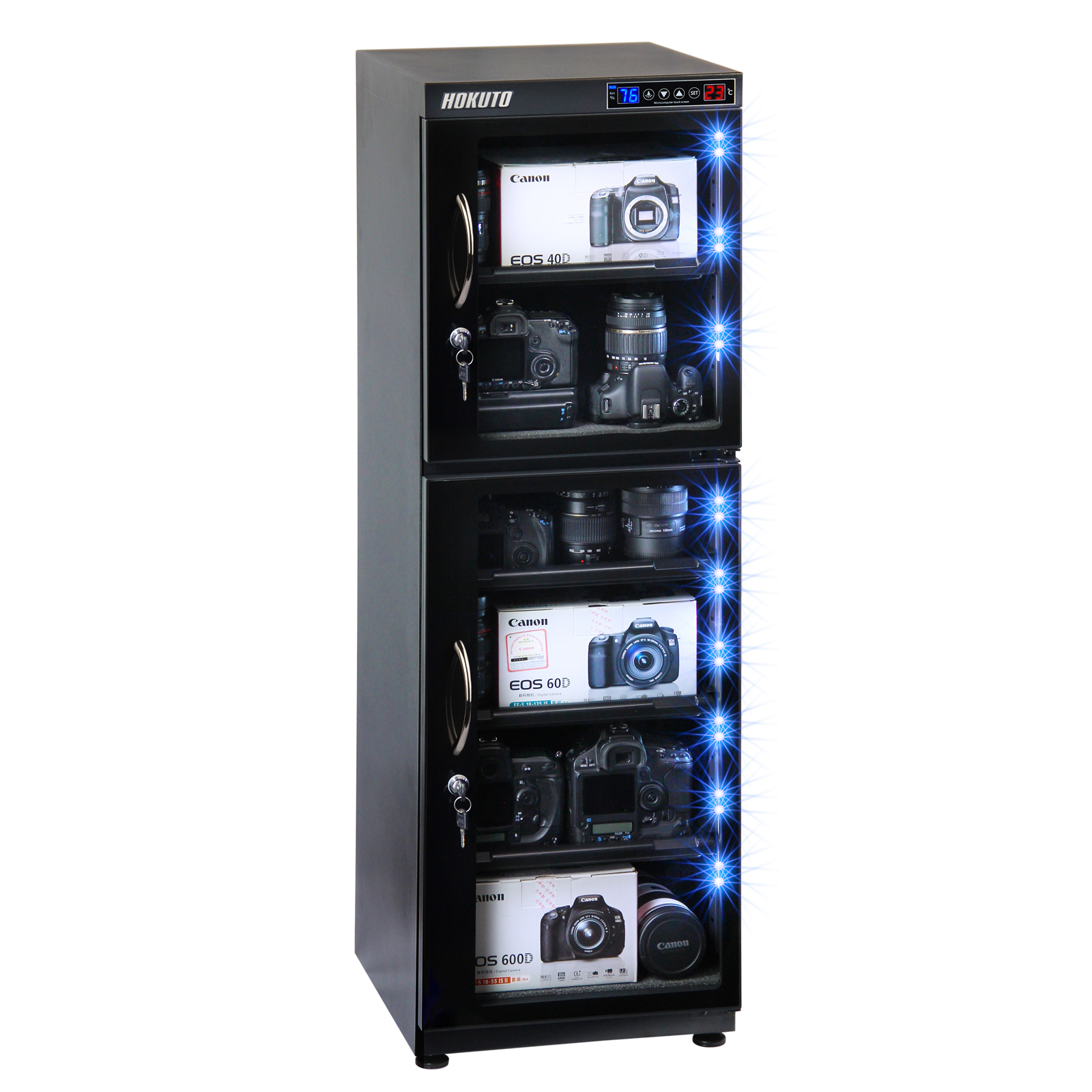 HOKUTO HOKUTO 防湿庫・ドライボックス HPシリーズ38L HP-38EX HP