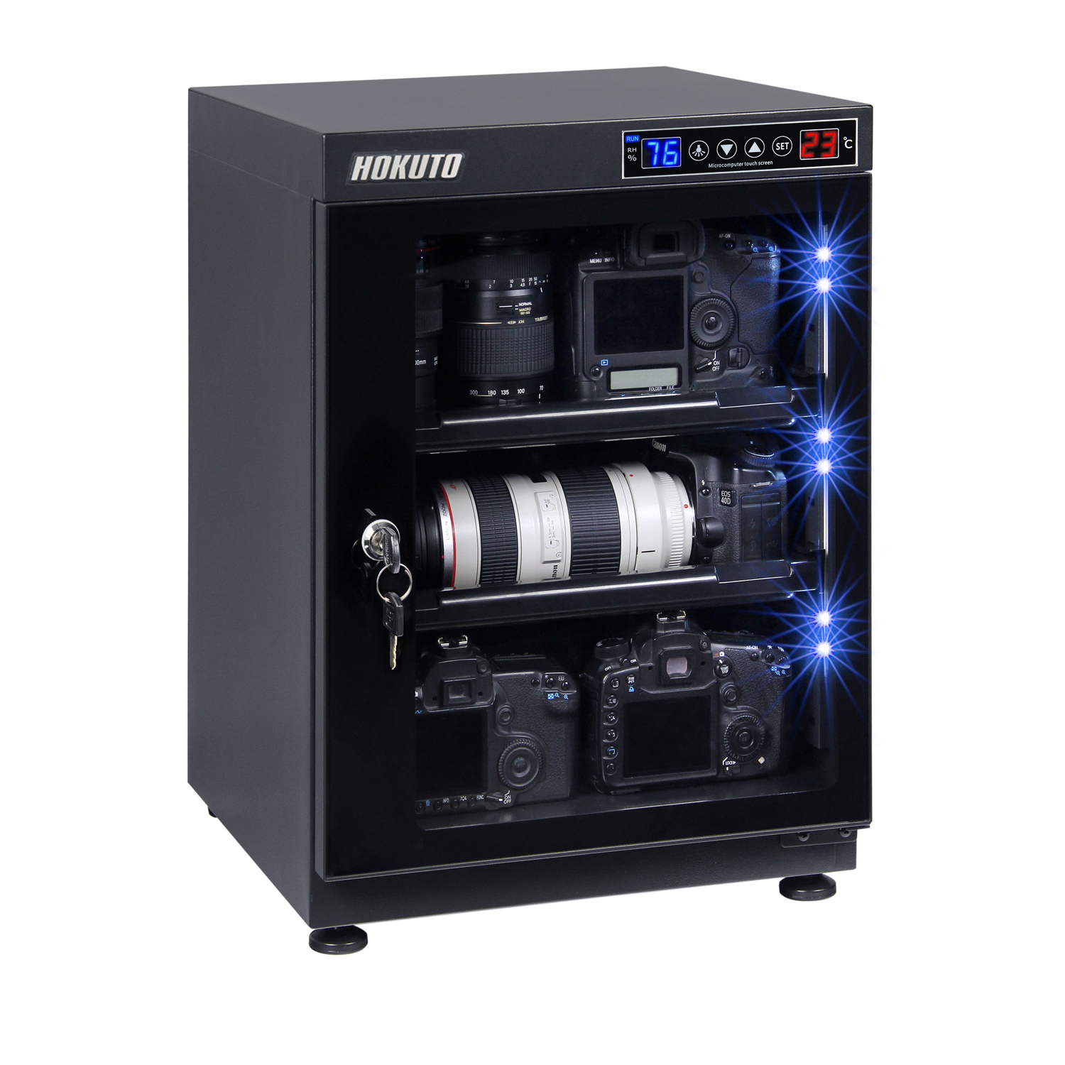 HOKUTO HOKUTO 防湿庫・ドライボックス HPシリーズ38L HP-38EX HP