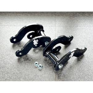 ハイエース200系 RINEI 2段調整スーパーロングシャックル(約40〜70mm