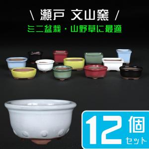 盆栽鉢 鴻陽瑠璃ピンク結晶釉隅入長方鉢 色鉢 ネイビー ピンク 常滑 5