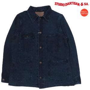 m*a様 STUDIO D'ARTISAN ストライプカバーオール サイズ40 m*a様