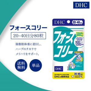 DHC フォースコリー 20〜40日分 80粒 3袋セット サプリメント 健康食品