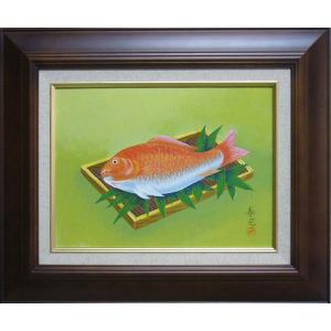 岡本 よし美 絵画 版画 木版画 人物画 花女童 送料無料 : アートフジ