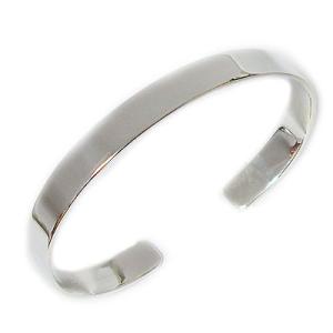スターリング シルバー925 バングル ブレスレット シルバー