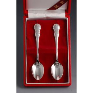 銀食器カトラリー「四君子」スプーン3本セット・銀製品・ : 銀食器