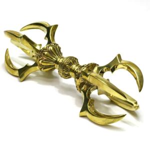 五鈷杵 バジュラ 密教法具 LLサイズ 約22cm 法器 仏具 金剛杵