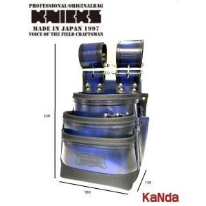 KNICKS（ニックス） ADV-301DDX-Y 公認カスタム 三段黒紐W巻き ガラス